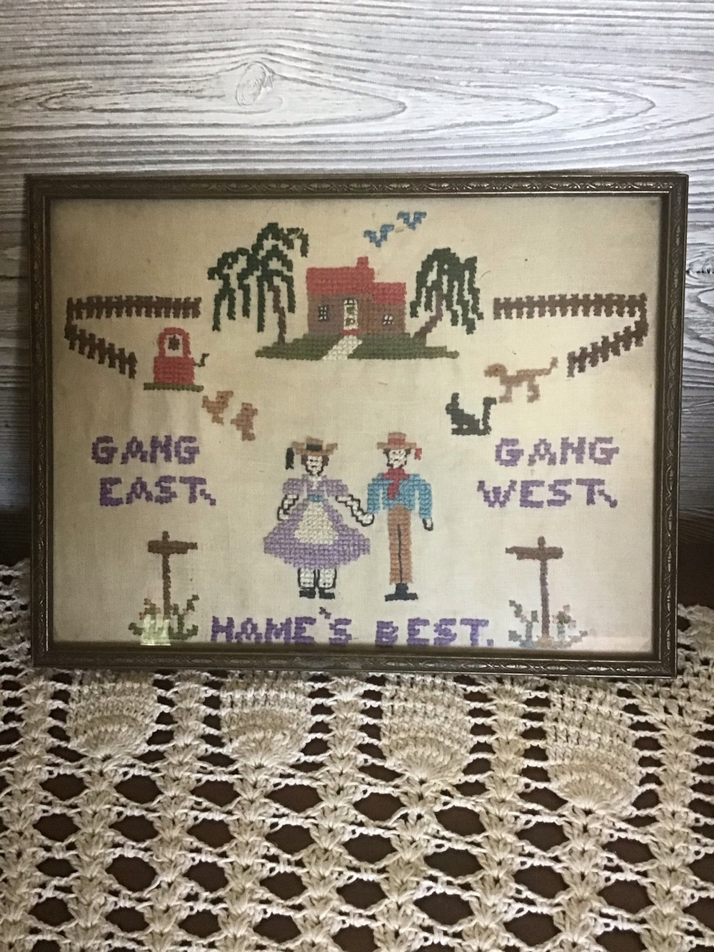 Vintage Scottish Sampler